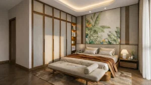 Nội thất phòng ngủ biệt thự Vinhomes Cần Giờ